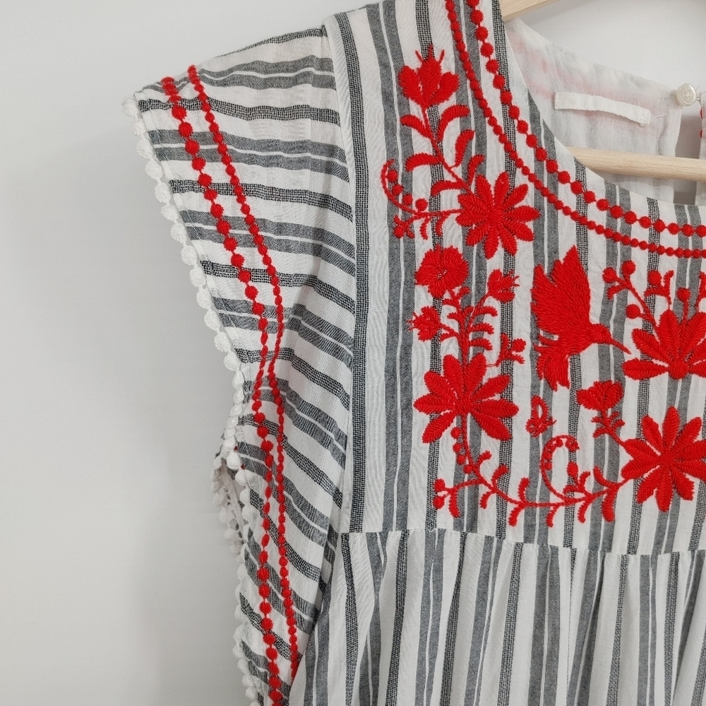 Kate Spade Broome Street Embroidered Dress - Picture 5 of 10